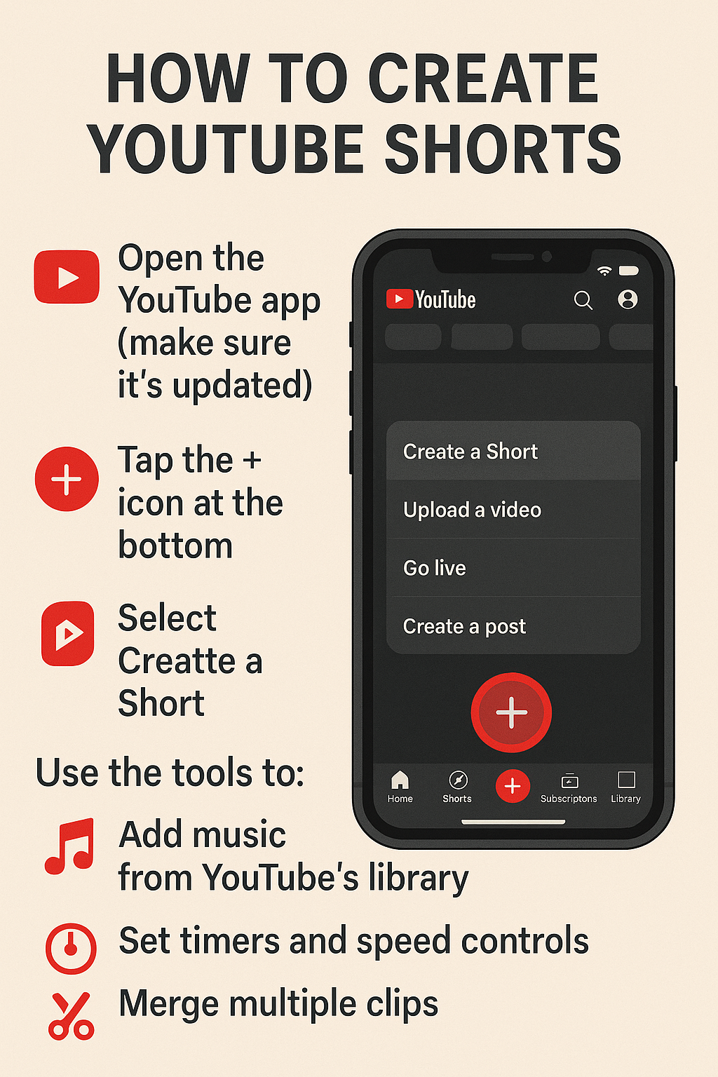 How to create YouTube Shorts